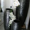 Pot design martelé anthracite/blanc/rouge – Image 6