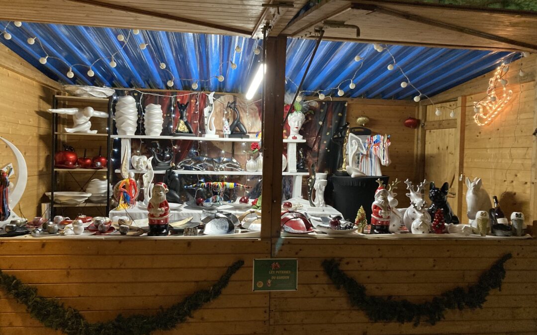 Nous sommes présent au Marché de Noël à Bagnoles sur céze, venez nous voir , de nombreuses nouveautés