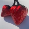 fraises rouge en ceramique – Image 2